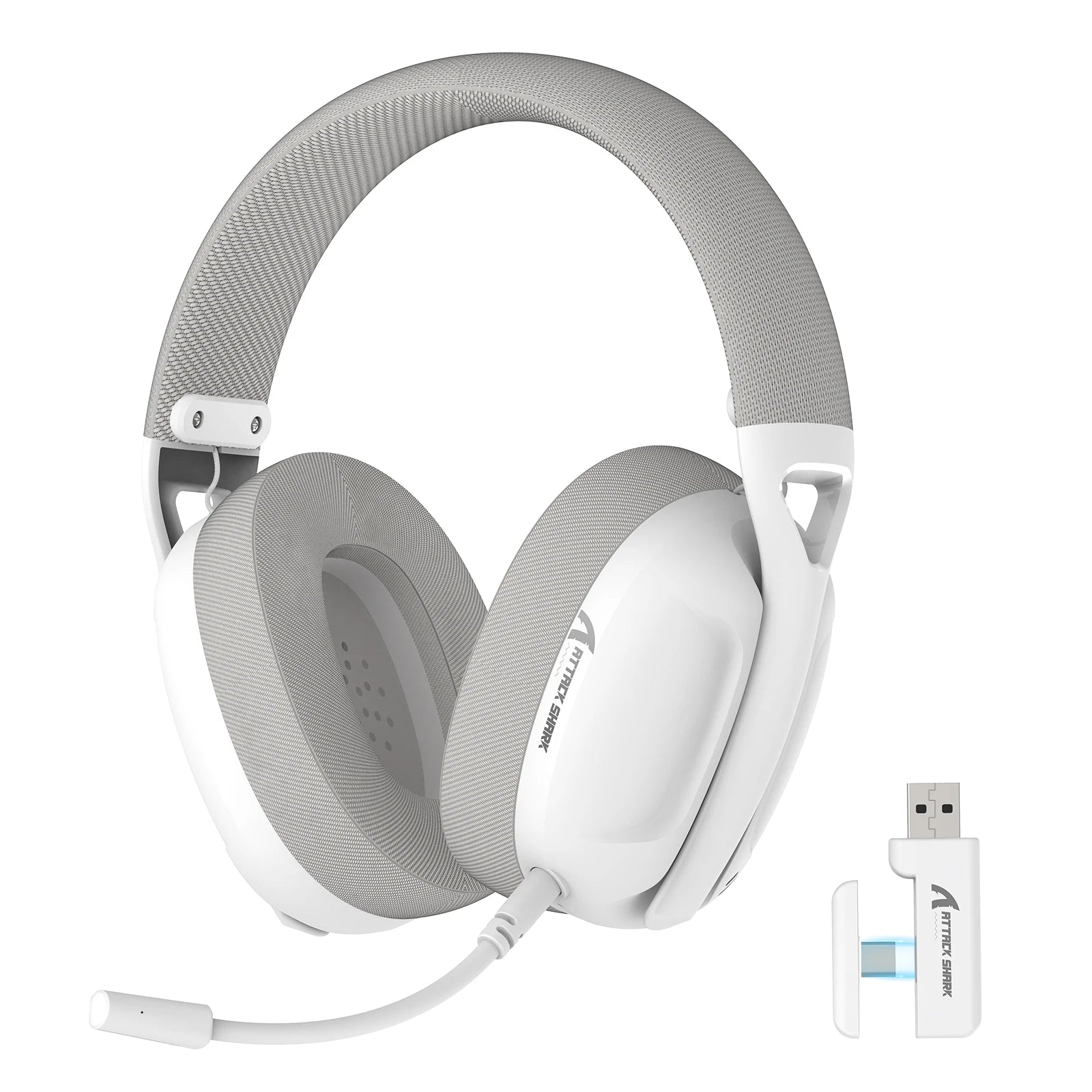 ATTACK SHARK L80 Ultra-Light Tri-Mode Gaming Headset Lightweight Wireless Gaming Headset for PC/PS4/PS5/Switch/Xbox White S22796c34abdd4fc7969973f1fd9dadb2j Amrit Store